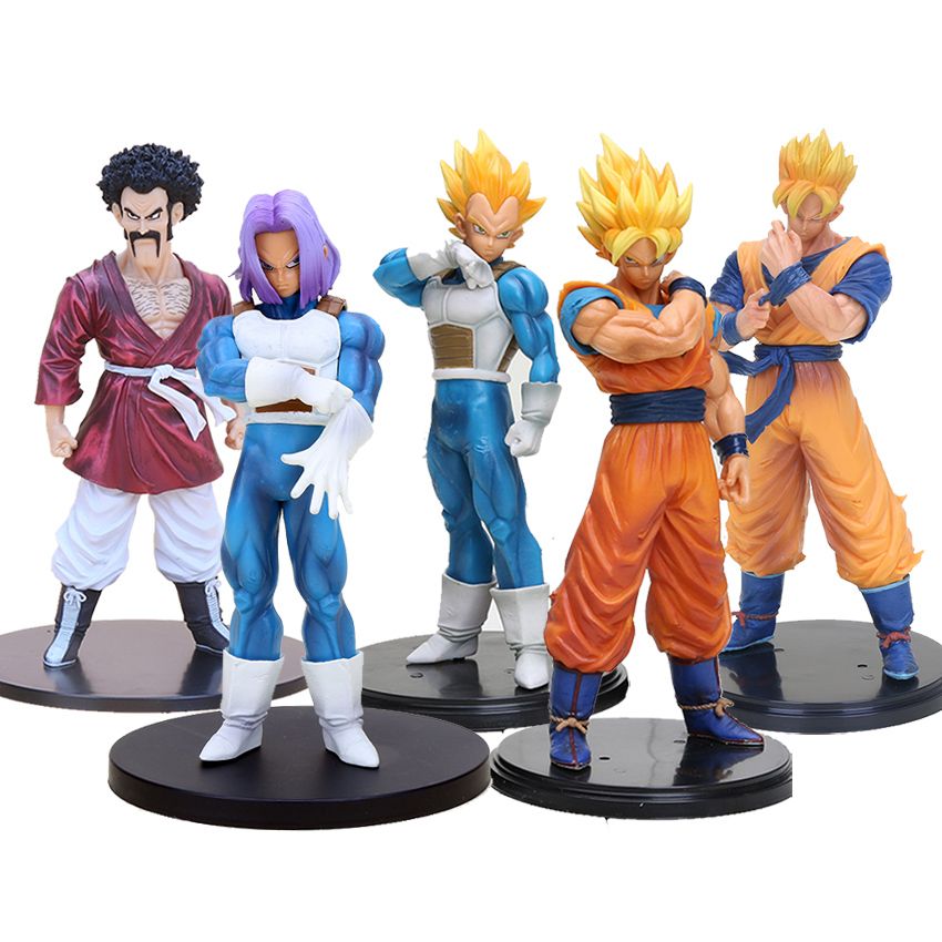 Dragon Ball Z Anime Figuras de Ação, Personagens de desenhos animados,  Vegeta, Saiyajin e Son Goku, Desktop Collection, Brinquedos infantis