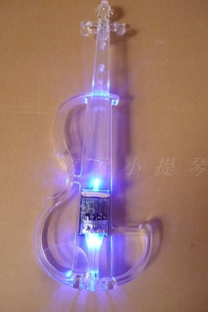 Compre Envío De DHL Vidrio Orgánico Transparente De Cristal De Alto Grado  4/4 Siete Violín Electrónico De Las Luces Para El Funcionamiento De La  Etapa A 120,24 € Del Maochuanfeng | Es.Dhgate.Com