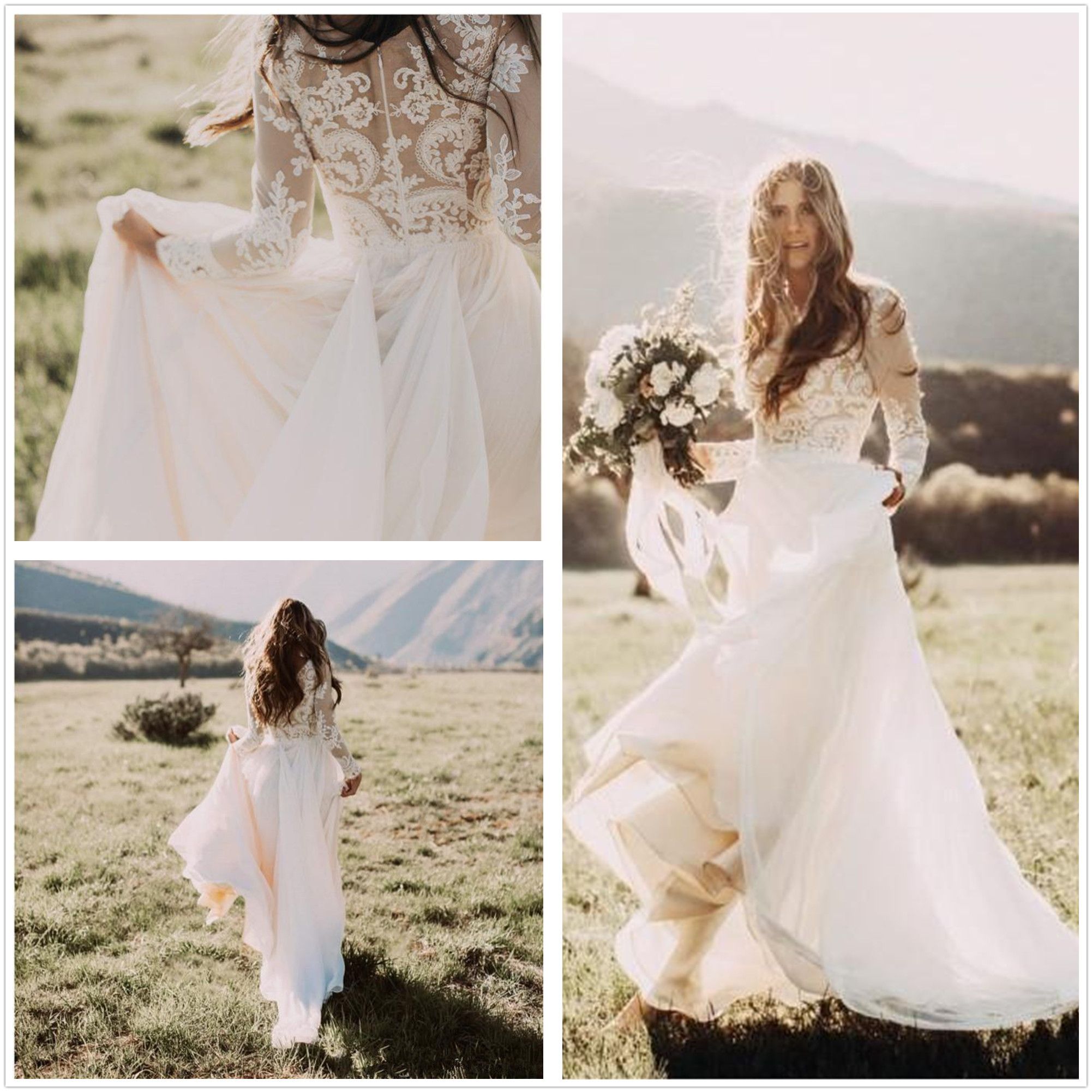 wedding dresses for outdoor fall wedding