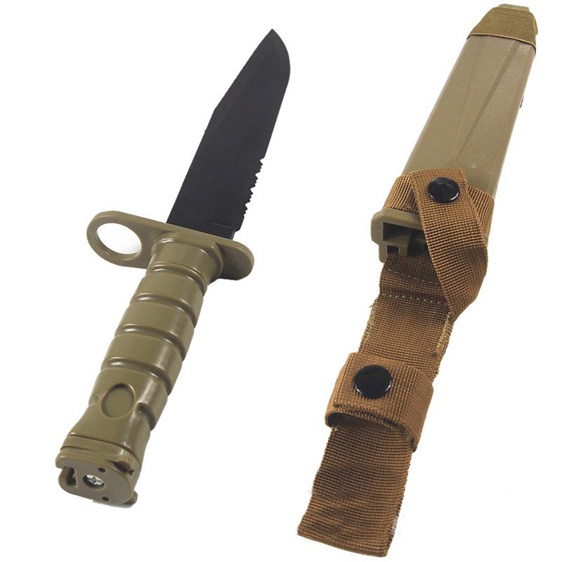 Outdoor Tactical Training M10 Dummy Knife Airsoft Paintball Field