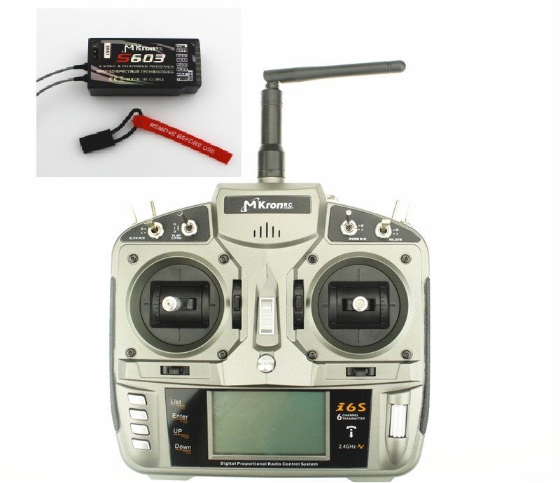 6 channel rc transmitter and receiver