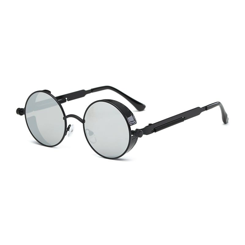 Black Frame Srebrny Lustro Obiektyw