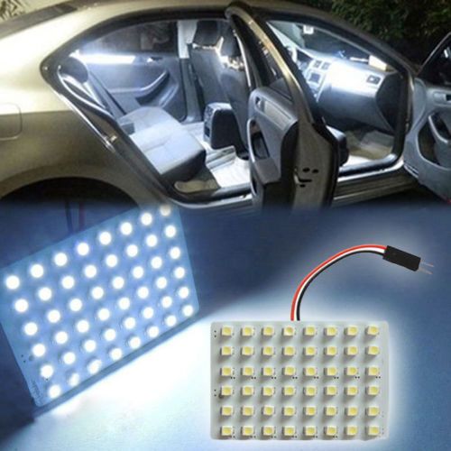 48 Smd Cob Led T10 4w 12v Car Interior Panel White Light Dome Lamp Bulb Dome Light Auto Led Replacement Bulbs Auto Leds Lights From