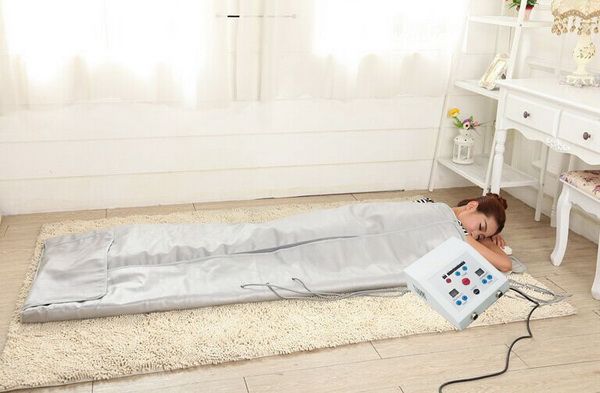 Grosshandel Far Infrared Sauna Blanket Thermal Blanket Gewichtsverlust Abnehmen Body Wrap Tragbare Sauna Blanket Bag Fir Abnehmen Maschine Von