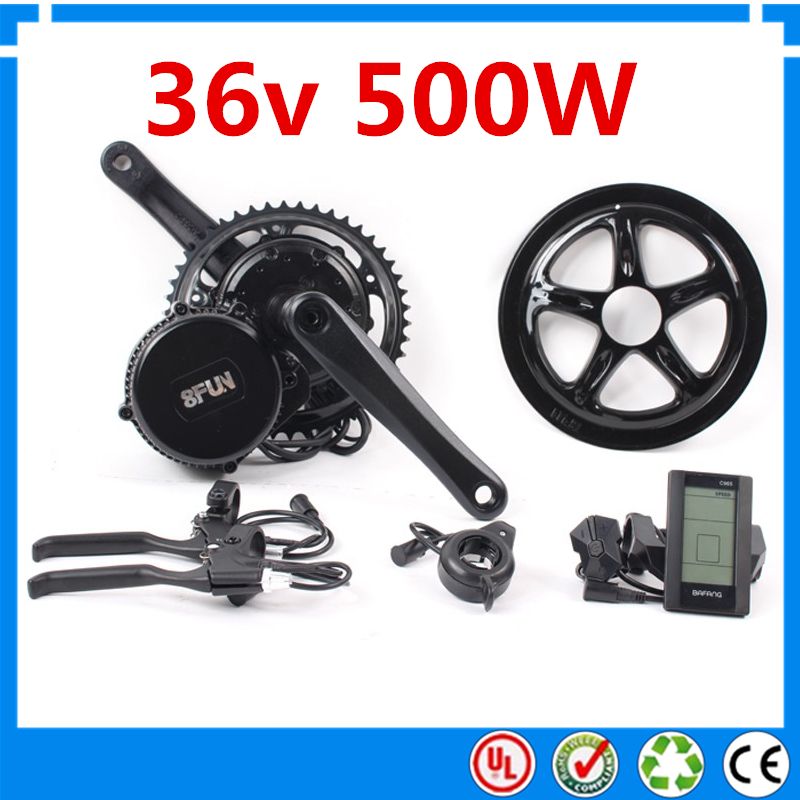 500w mid drive electric bike
