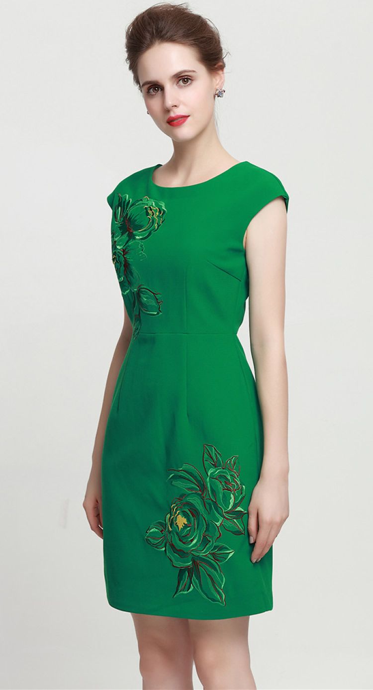 cap sleeve work dress