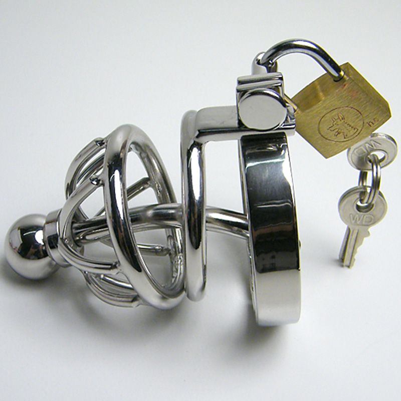 Male Chastity Device Stainless Steel Chastity B