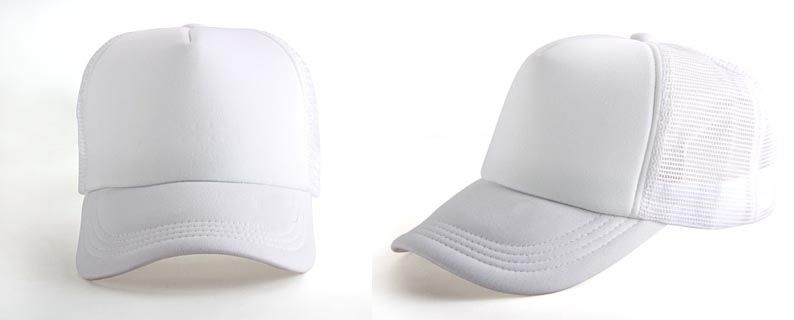 trucker hat white