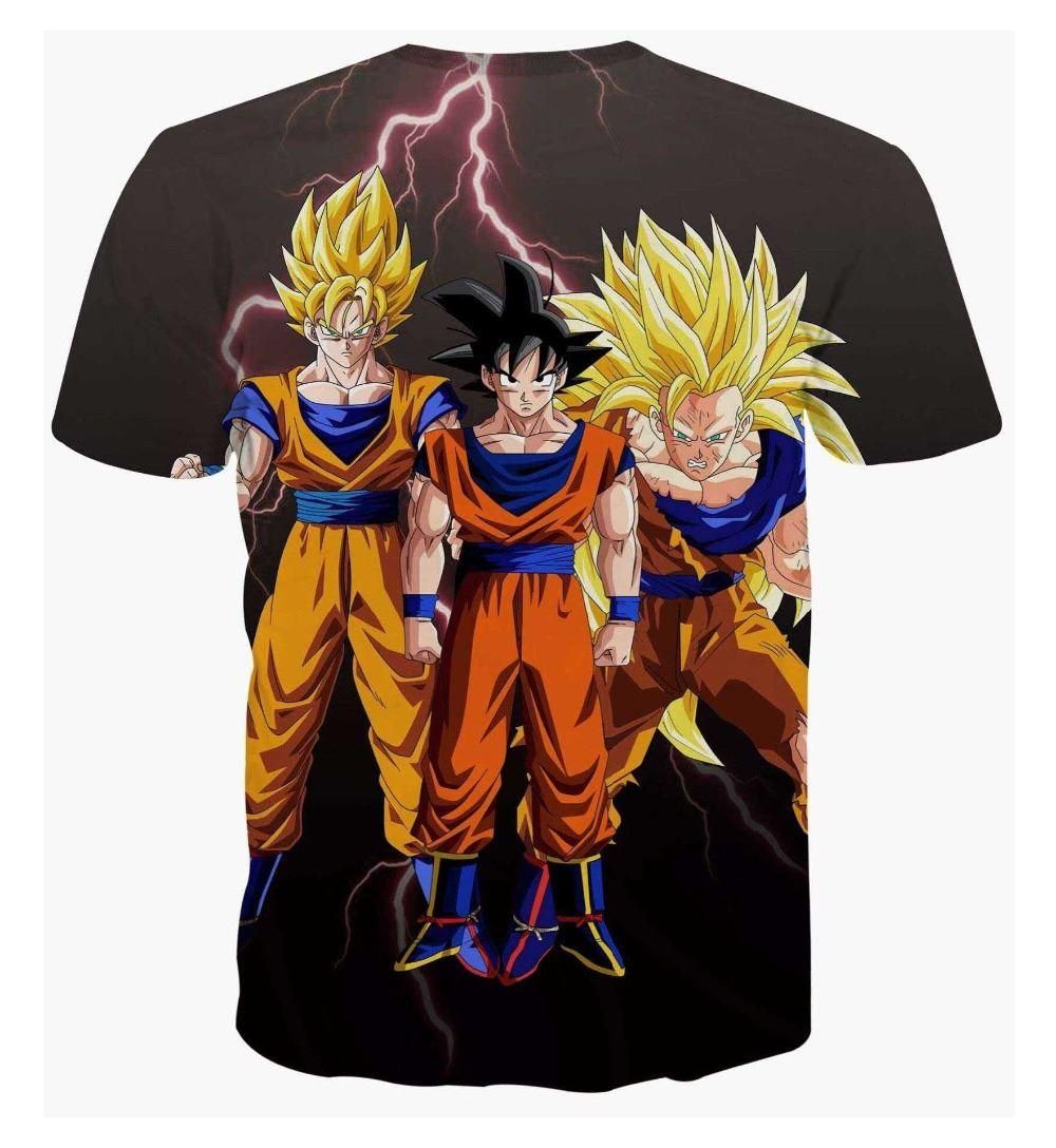 Classic Dragon Ball Z Goku Vegeta 3d camiseta Mujeres Hombres Anime Super Saiyan armadura camisetas de Classic Dragon Ball Z Goku Vegeta 3d camiseta Mujeres Hombres Anime Super Saiyan armadura camisetas de