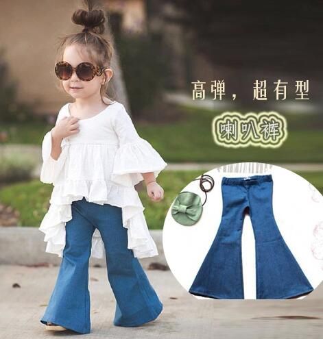 bell bottom pants for little girls