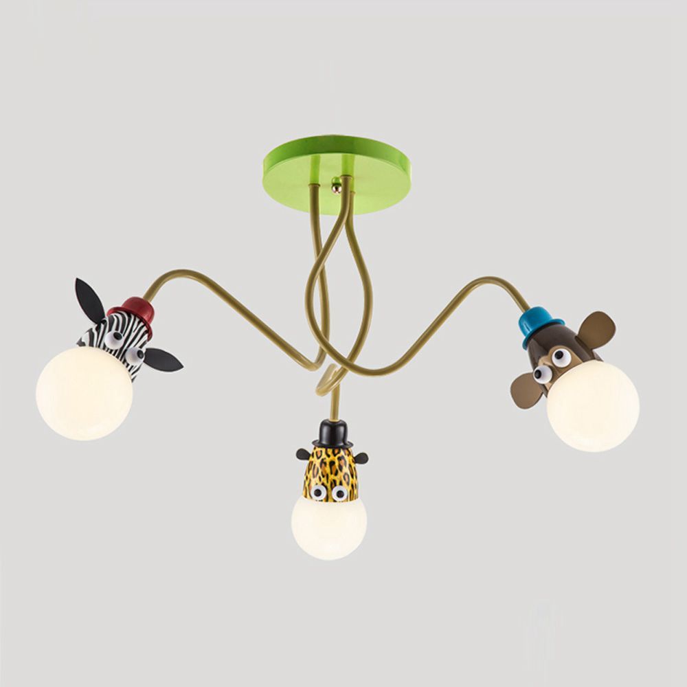 2020 Oovov Cartoon Animal Boy Girl Room Ceiling Fixtures Kid S