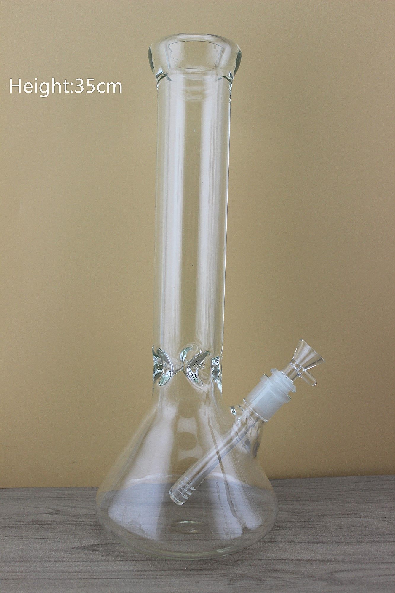 2020 7mm Super Thickness Glass Bongs Water Pipes Thick Glass Beaker