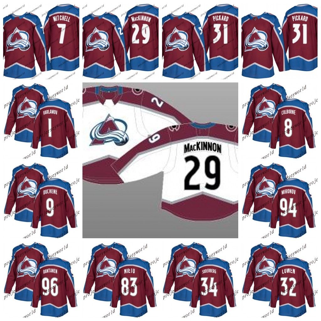 colorado avalanche jerseys 2017