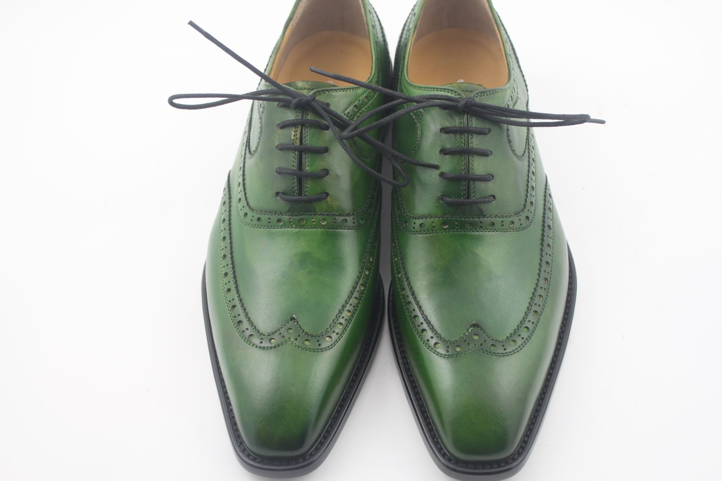 custom wingtip shoes