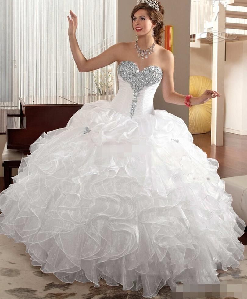 cheap white quinceanera dresses