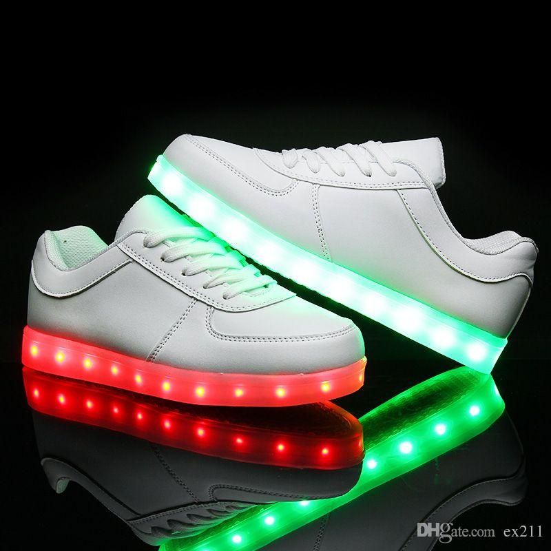 sapatos com led