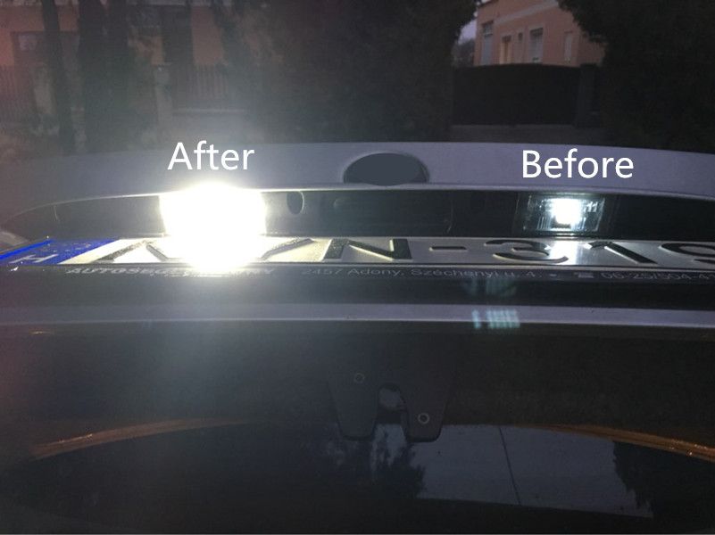 e46 license plate light