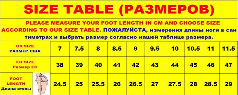 russian shoe size to us