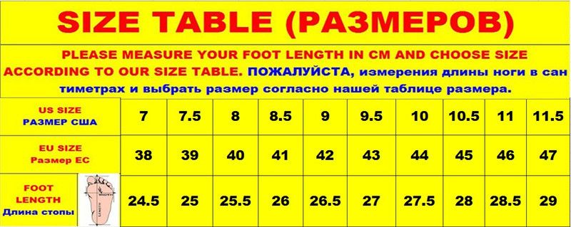 russian shoe size to us