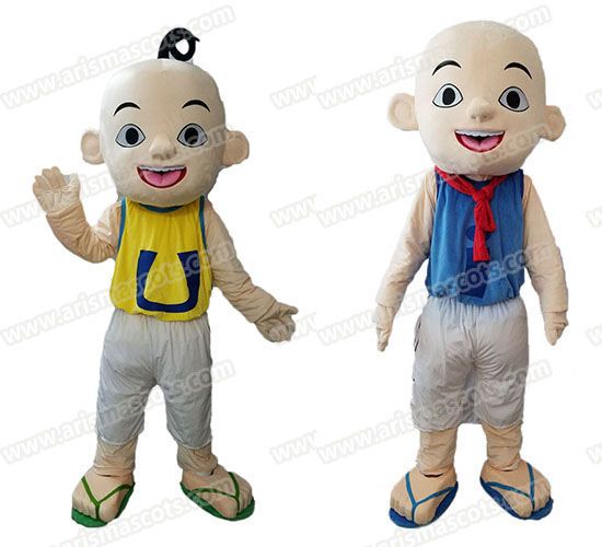 New Addition Lovely Boy Ipin Upin Mascot Costume Cartoon Mascot Costumes For Kids Birthday Party Custom Mascots At Arismascots Character From Arismascots 497 47 Dhgate Com