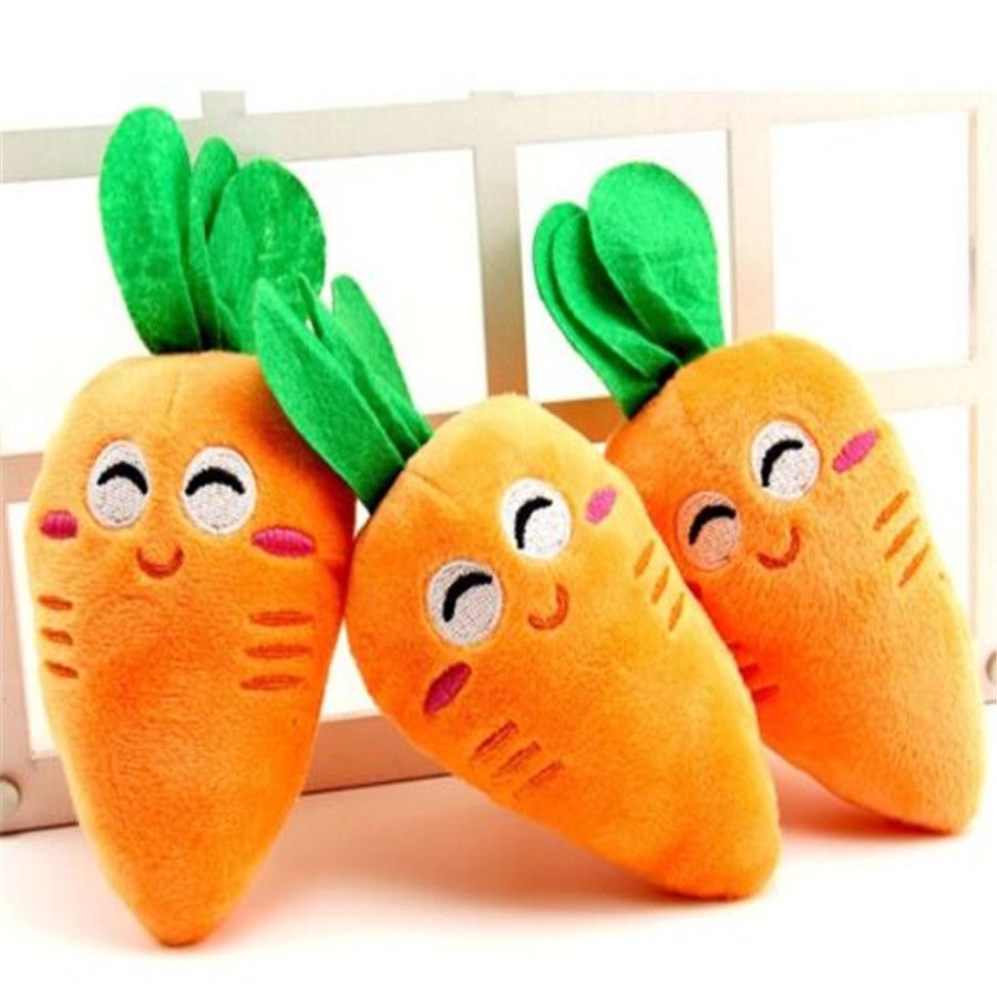 carrot cuddly toy