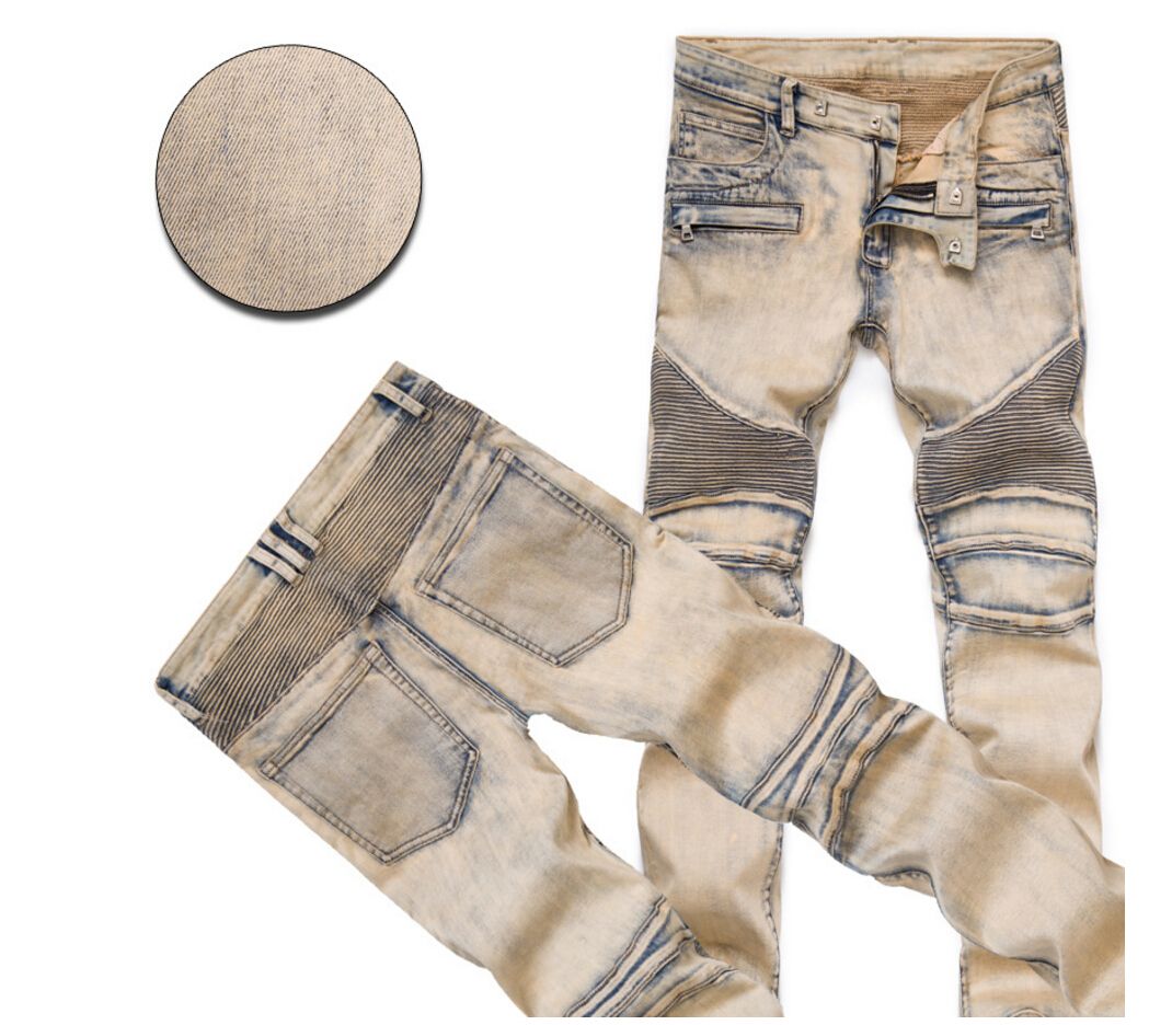 Vintage Distressed Ripped Skinny Jeans 