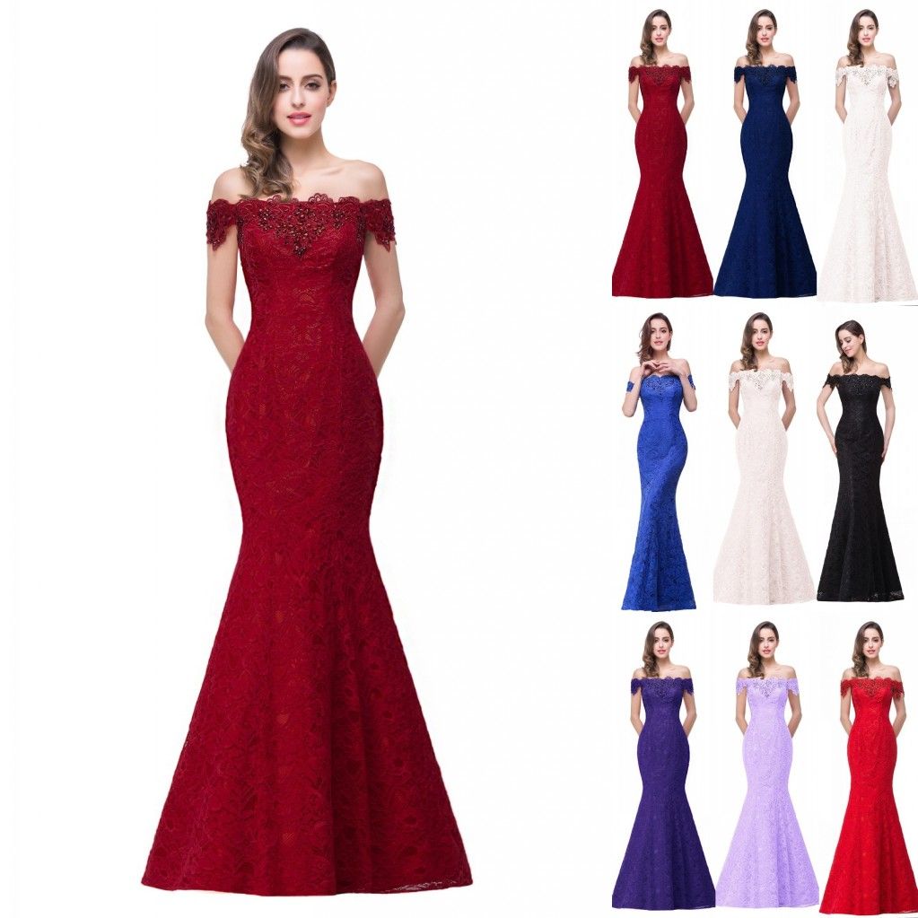 dress off shoulder design