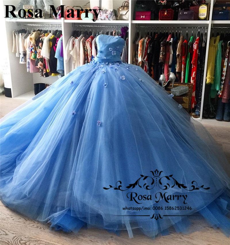 Cinderella Masquerade Ball Gown Quinceanera Dresses 2020 Corset Light Blue 3D Floral Tulle Debutante Sweet 16 Vestidos 15 Anos Prom Gowns Cinderella Masquerade Ball Gown Quinceanera Dresses 2020 Corset Light Blue 3D Floral Tulle Debutante Sweet 16 Vestidos 15 Anos Prom Gowns
