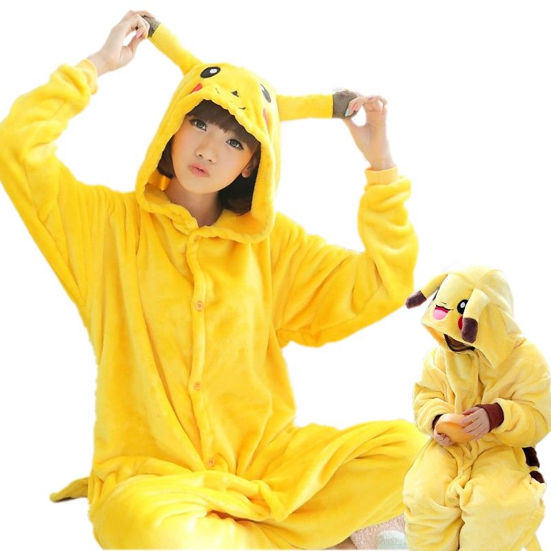 libertad religión Facturable Pijamas de Kigurumi de Pikachu Trajes de animales Cosplay Disfraces de  Halloween Monos de dibujos animados