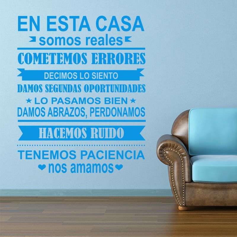 Spanish Version House Rules NORMAS DE CASA Vinyl Wall Stickers Home Decoration Spanish Version House Rules NORMAS DE CASA Vinyl Wall Stickers Home Decoration