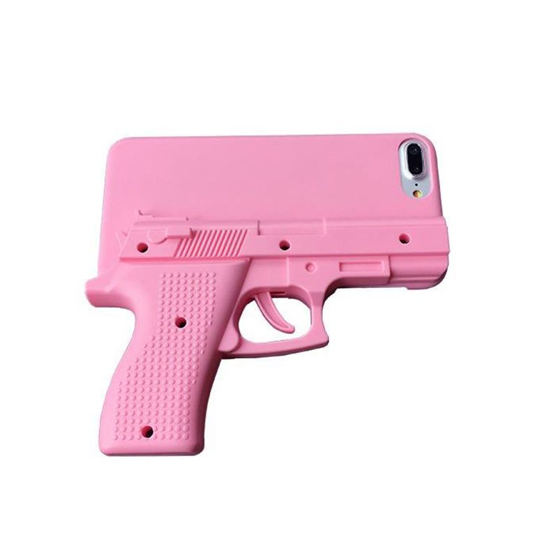 coque iphone 7 pistolet noir