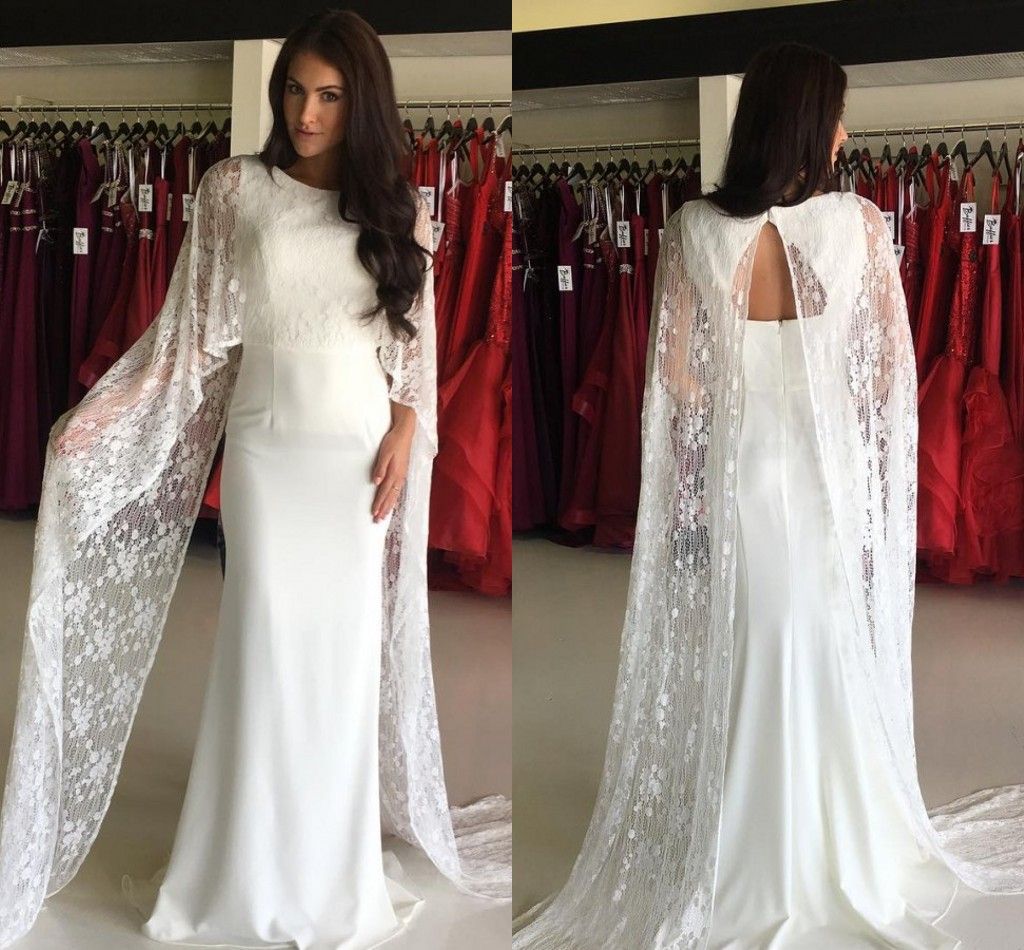 Long lace cape Clearance