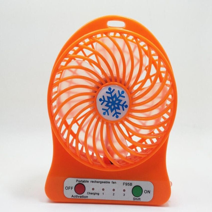 Mini-enorme ventilator oranje