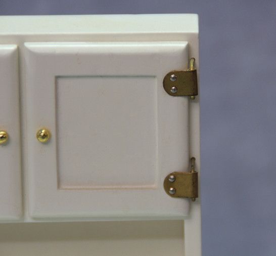 Uk 20pc Miniature Hinges Jewelry Cigar Box Decor Cabinet Dollhouse
