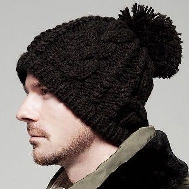 mens beanie hats with ball