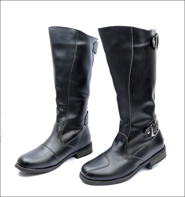 2016 Korean Hairstylist Boots High Boots Mens Daily Leisure Male Zipper