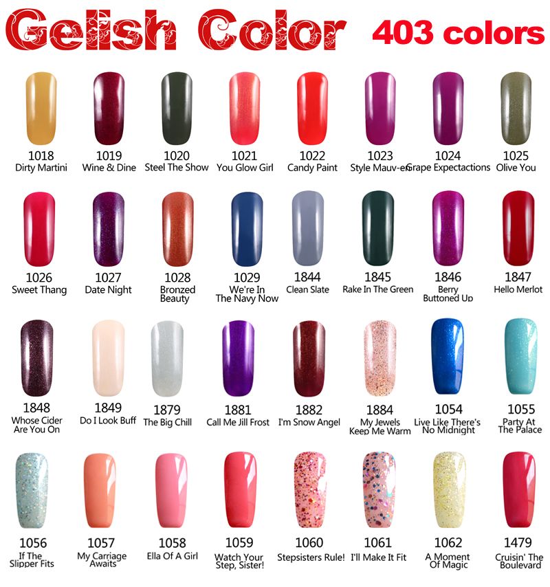 100 Brand New Gel Nail Polish Soak Off Nail Gel 15ml 15ML From