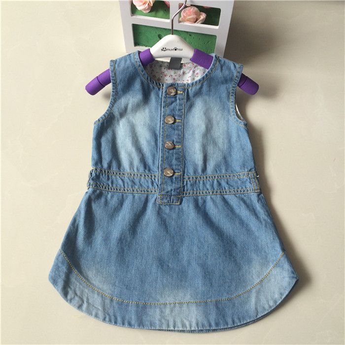 baby girl denim dress