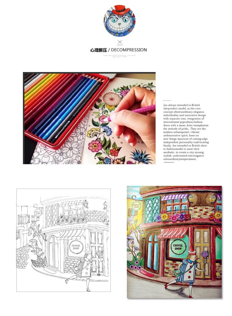 Lost Ocean Secret Garden An Inky Treasure Hunt And Coloring Book For Children Adult Relieve Stress