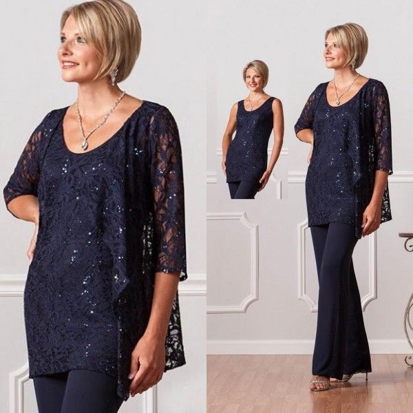 plus size pants outfit for wedding