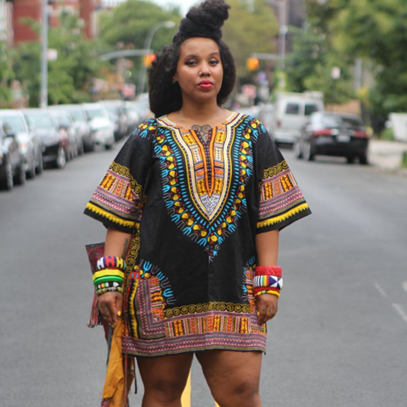 modern dashiki dress