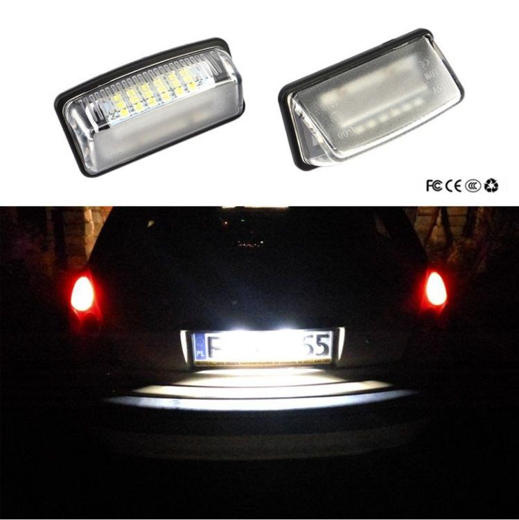 led number plate lamp