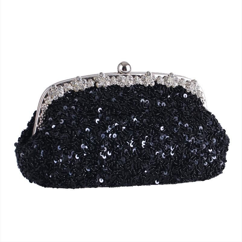 glitter hand purse
