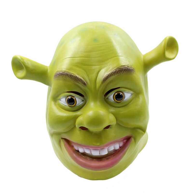 2017 New Monster Shrek Mask Halloween Adult Dance Horror Head Set