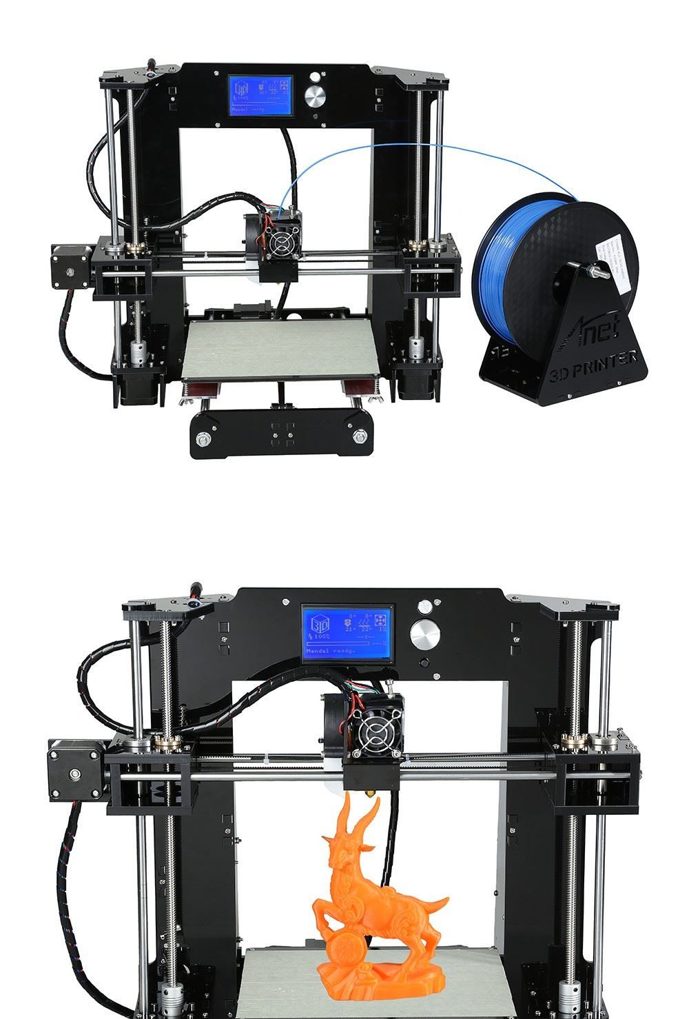 Easy Assemble A6&A8 3d Printer Big Size High Precision Reprap