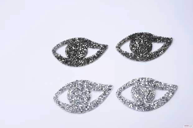 Compra 25 Unids / Lote Ojo Diseño Crystal Hotfix Motivos De Hierro En La  Transferencia Rhinestone Parches Strass Piedras De Cristal Apliques Para El  Arte De La Ropa Barato | Entrega Rápida