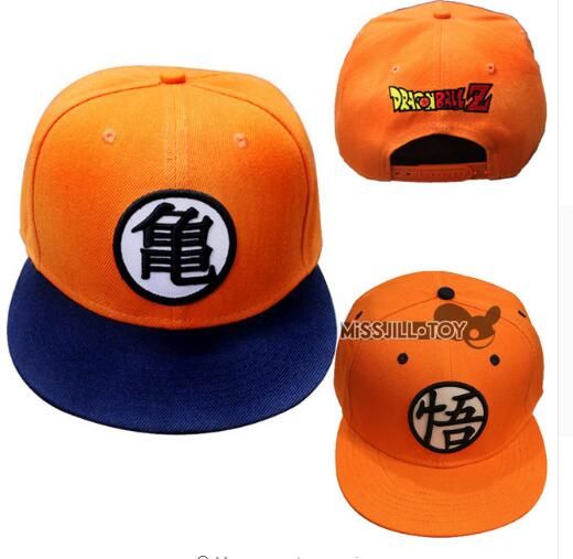 2style alta calidad de dragon ball z Goku Snapback sombrero plano de Hip  Hop capsula la