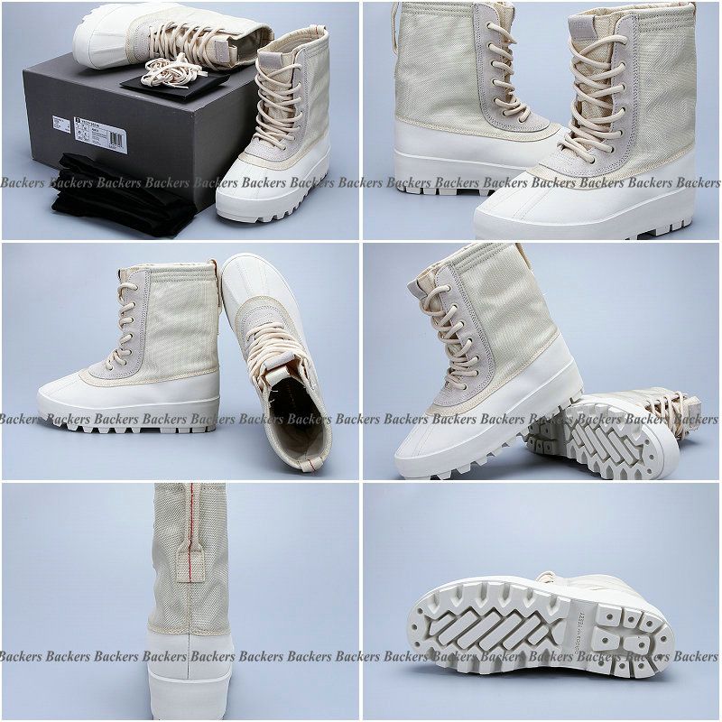 Adidas aumenta 950 Boost Kanye West Yeezys zapatos altos Aumenta 950 Duck zapatos corrientes de