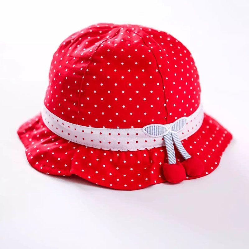 red kids hat