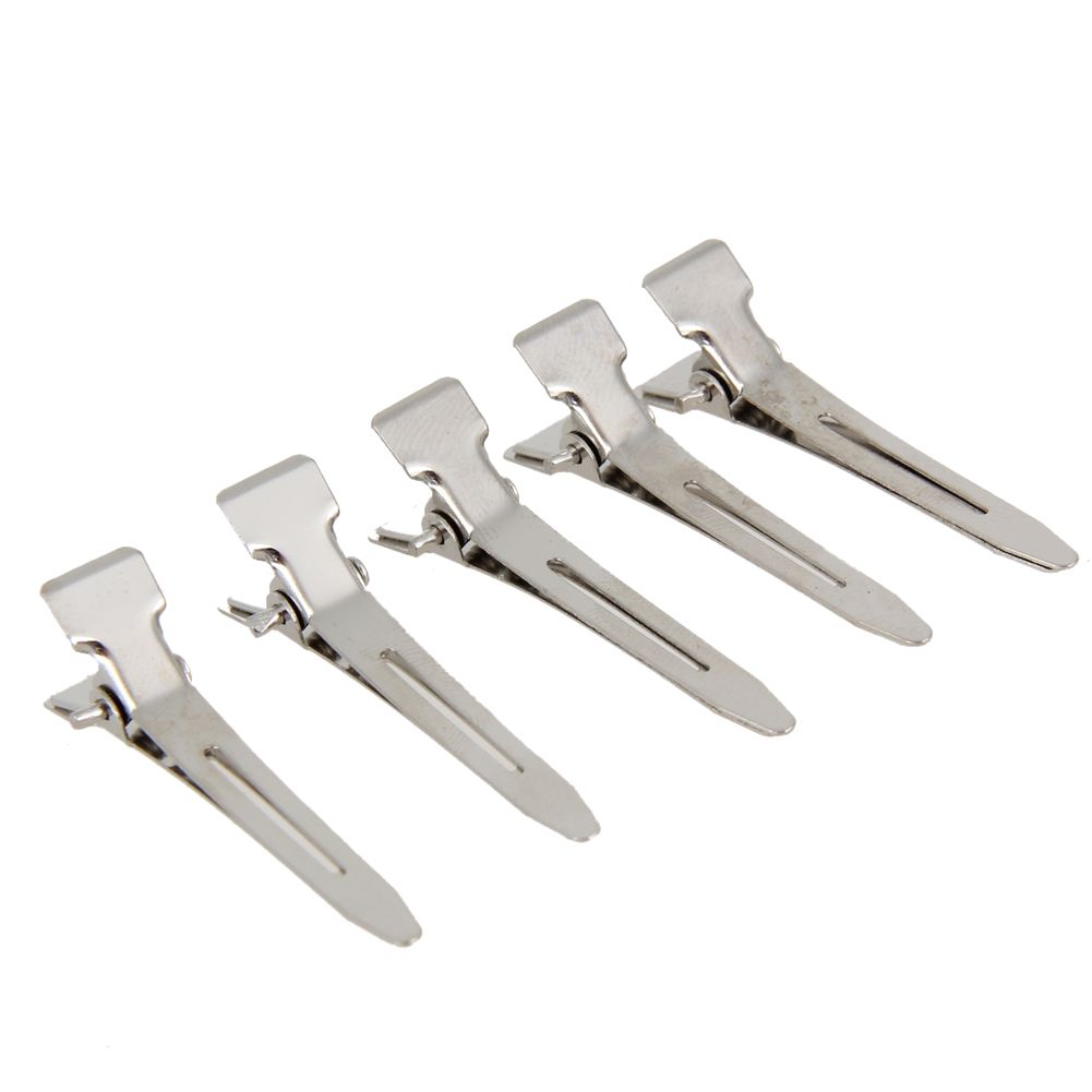 70Pcs Salon Home Flat Alligator Hair Clips Hair Stainless Steel DIY Hairdressing Sectioning Clips Clamp Styling Tools 70Pcs Salon Home Flat Alligator Hair Clips Hair Stainless Steel DIY Hairdressing Sectioning Clips Clamp Styling Tools
